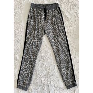TopShop Leopard Camo Sweatpants
